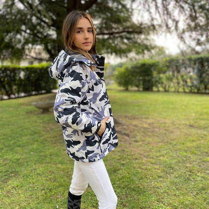 Women's Water-Resistant Fleece Ski Jacket with 4 Pockets