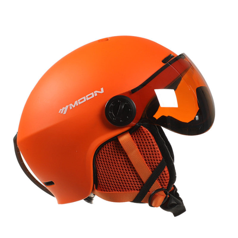 Casque de ski et de snowboard MoonPro Elite avec visière intégrée
