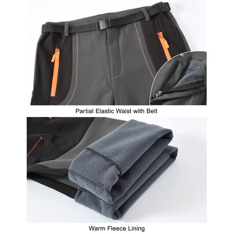 Waterproof Fleece Lined Snow Pants