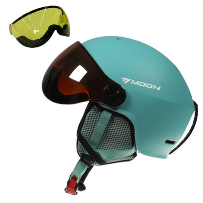 Casque de ski et de snowboard MoonPro Elite avec visière intégrée