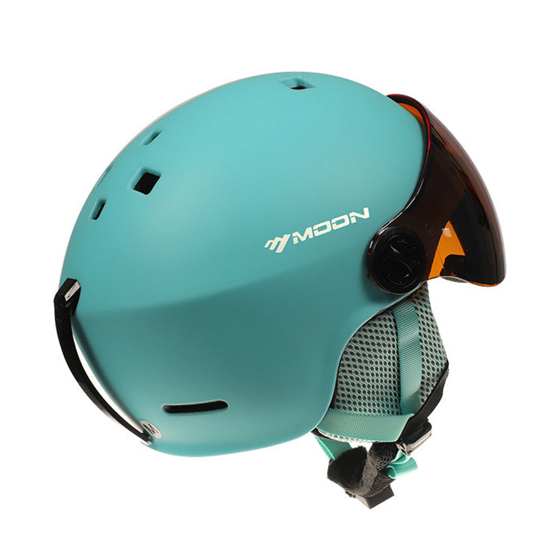 Casque de ski et de snowboard MoonPro Elite avec visière intégrée