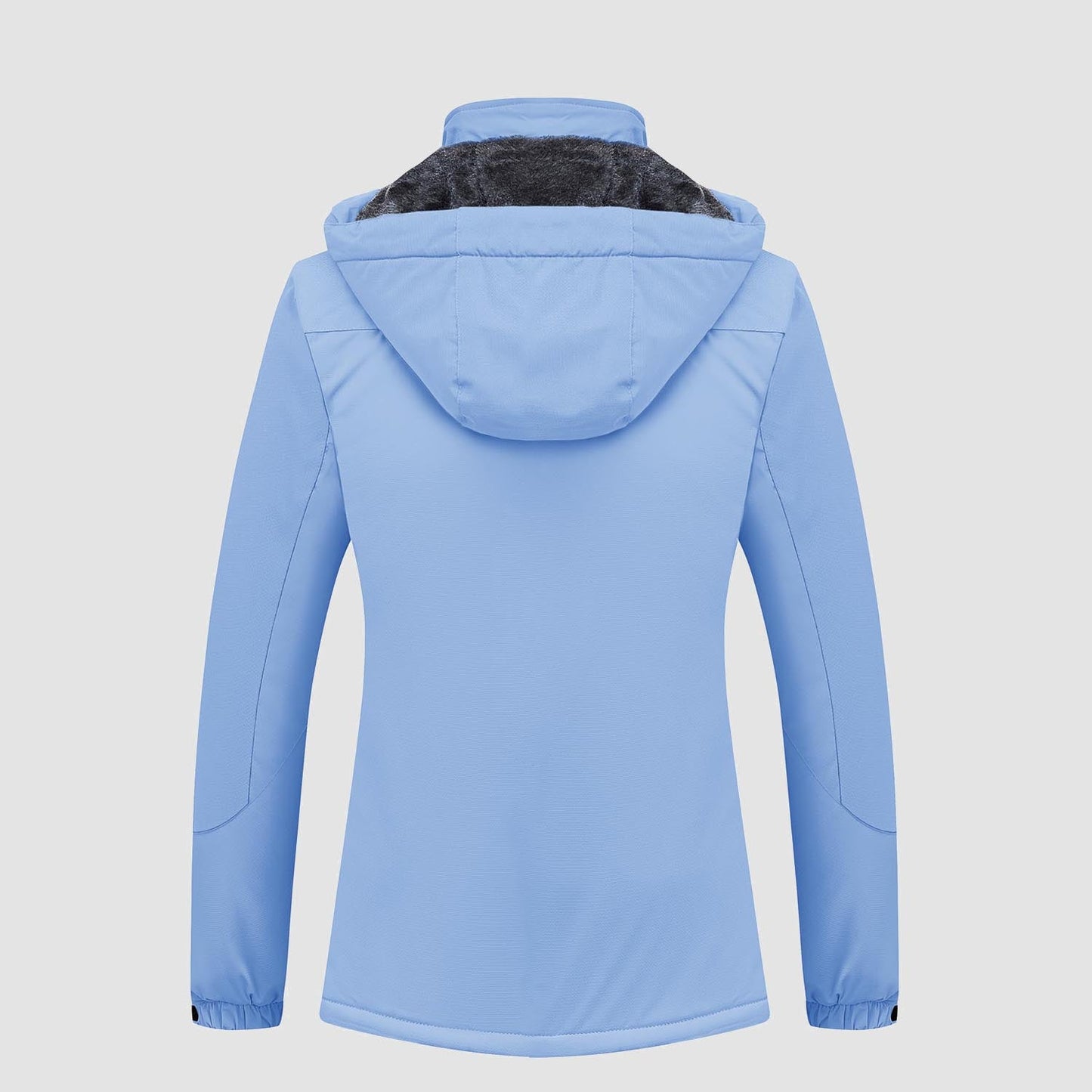 Women's Water-Resistant Fleece Ski Jacket with 4 Pockets
