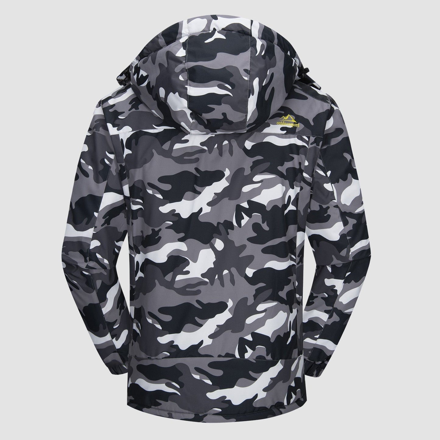 Men's Water Resistant Ski Jacket - Fleece Lined Parka