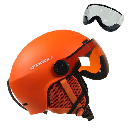 Casque de ski et de snowboard MoonPro Elite avec visière intégrée
