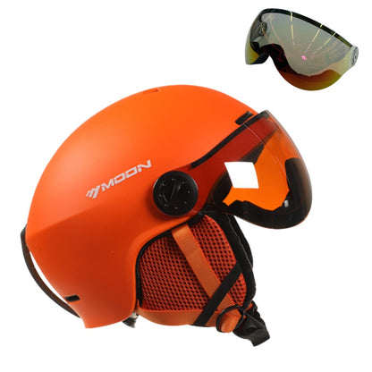 Casque de ski et de snowboard MoonPro Elite avec visière intégrée