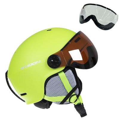 Casque de ski et de snowboard MoonPro Elite avec visière intégrée