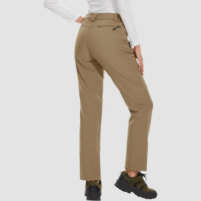 Women's Fleece Lined Water Resistant Winter Ski Pants