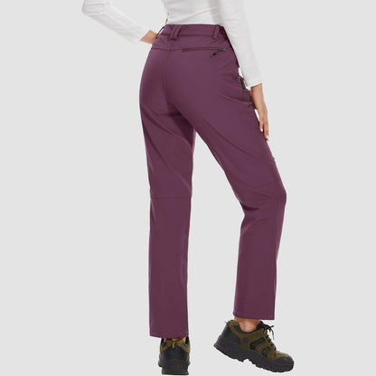 Women's Fleece Lined Water Resistant Winter Ski Pants